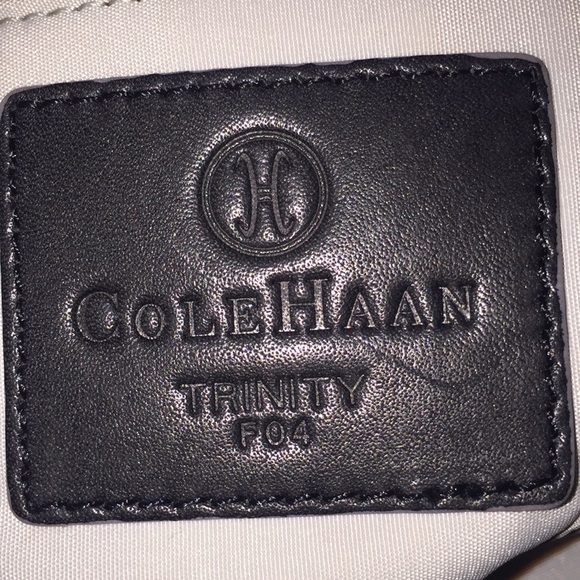 Cole Haan soft black leather trinity tote - Picture 7 of 8